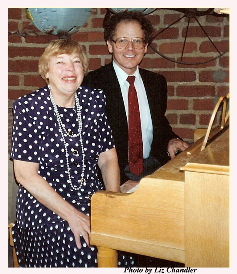 MARY MARY STRASSMEYER PIANIST DENNIS CHANDLER FB A1