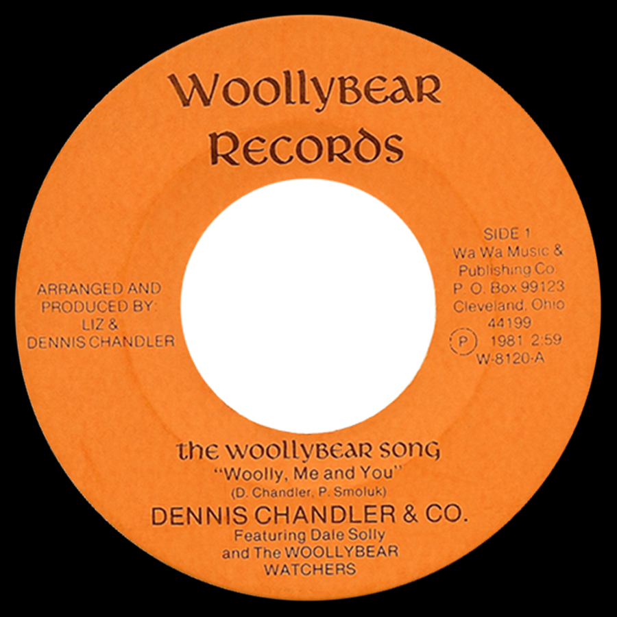 Woollybear Song Label 